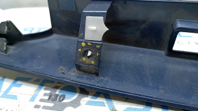 The trunk lid trim under the handle of a Ford Fusion mk5 19-20 has a broken guide.