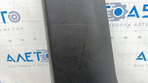 Lower left center pillar trim for Jeep Grand Cherokee WL 21-25, black, scratches, worn, broken fasteners