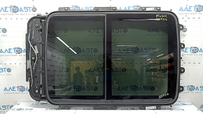 Jeep Grand Cherokee WL 21-25 Black Curtain Panorama Assembled