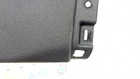 Left upper center pillar trim, Jeep Grand Cherokee WL 21-25, black cloth, with plug, worn