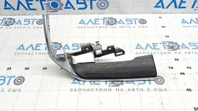 Jeep Grand Cherokee WL 21-25 lower left front panel trim in wood with chrome