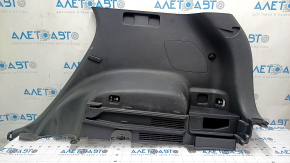 Right arch trim for Hyundai Tucson 16-21, black, without subwoofer, scratches