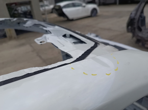 Metal roof for Toyota Venza 21-24 (for panoramic windows, under roof rails, on the body, bumpers)