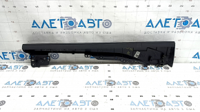 Upper door trim panel, rear left Jeep Grand Cherokee WL 22-25, nappa leather, black, broken fasteners, dents