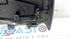 Upper door trim panel, rear left Jeep Grand Cherokee WL 22-25, nappa leather, black, broken fasteners, dents