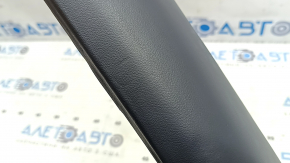 Upper door trim panel, rear left Jeep Grand Cherokee WL 22-25, nappa leather, black, broken fasteners, dents