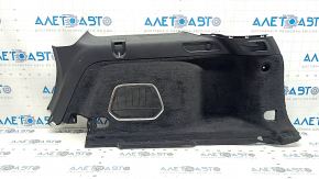 Right arch trim for Jeep Grand Cherokee WL 22-25, black, with subwoofer, scratches, worn
