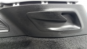 Right arch trim for Jeep Grand Cherokee WL 22-25, black, with subwoofer, scratches, worn