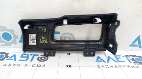 Black dashboard trim panel for the left driver's side of the Hyundai Tucson 19-21