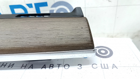 Tesla Model X 22-25 wood grain dashboard trim, scratches, broken guide