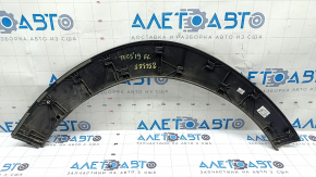 Front left fender arch trim for Hyundai Tucson 16-21: structure, scratches, cracks in fasteners