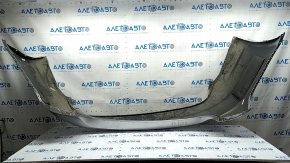 Bare rear bumper VW Passat b7 12-15 USA silver, scratches, dents, cracks, broken