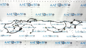 Jeep Grand Cherokee WL 22-23 front bumper wiring for radar, turn signal repeaters, and fog lights