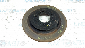 Rear left brake disc Hyundai Tucson 19-21 302/10mm for electric caliper, rusty