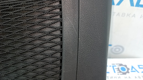 Rear driver's seat cover for a 1996 Hyundai Tucson, black, with scratches
