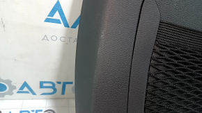 Rear driver's seat cover for a 1996 Hyundai Tucson, black, with scratches