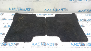 Set of floor mats for Hyundai Tucson 16-18, black cloth, dry-cleanable