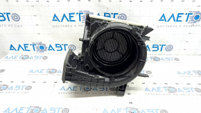 The bare heater housing, right side of a 2021 Nissan Rogue, US built, without a motor or actuator.