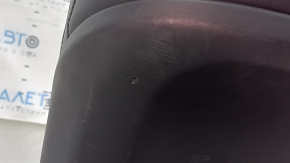 Jeep Grand Cherokee WL 21-25 passenger seat with airbag, electric, heated, ventilated, black perforated leather, Overland, scratches on the rear lining