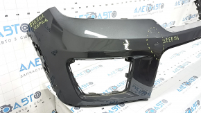 Bare front bumper Jeep Grand Cherokee WL 21-25 with Park Assist, graphite, scratches, dented