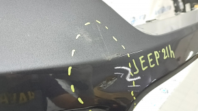 Bare front bumper Jeep Grand Cherokee WL 21-25 with Park Assist, graphite, scratches, dented
