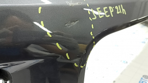 Bare front bumper Jeep Grand Cherokee WL 21-25 with Park Assist, graphite, scratches, dented