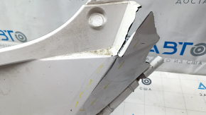 Kia EV6 22-24 bare rear bumper, upper part, for parking sensors and Park Assist, GT, GT-Line, white SWP, no fragment, cracks