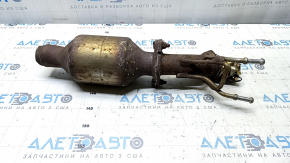 The second Ford Fusion mk5 13-19 hybrid catalyst has been sawed off.