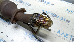 The second Ford Fusion mk5 13-19 hybrid catalyst has been sawed off.