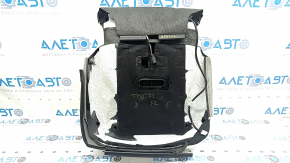 Tesla Model X 22-25 passenger seat upholstery, white leather, heated, ventilated, dry-cleanable