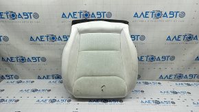 Tesla Model X 22-25 driver's seat upholstery, white leather, heated, ventilated, dry cleanable, torn leather