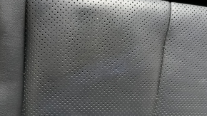 Rear seat cushion, 2nd row, Jeep Grand Cherokee WL 22-25, black leather, perforated and heated, for cleaning, poke