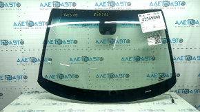Hyundai Tucson 19-21 windshield with heated wiper area camera, air along the edge, sand