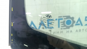 Hyundai Tucson 19-21 windshield with heated wiper area camera, air along the edge, sand