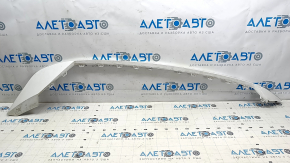 Kia EV6 2014 GT-Line rear bumper lip, white SWP, missing fragment, cracks
