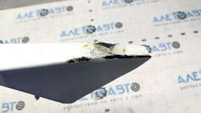 Kia EV6 2014 GT-Line rear bumper lip, white SWP, missing fragment, cracks