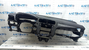 Front dashboard with AIRBAG for Ford Fusion mk5 17-20, black, with start-stop, speaker, and projection
