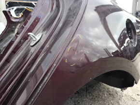 Quarter wing rear left Kia Optima 16-20 on the body, burgundy