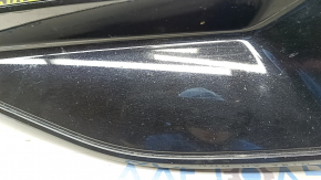 Left front bumper grille Kia EV6 22-24 black gloss with chrome molding, GT-Line, sand