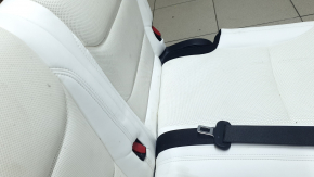 Rear seats, row 2, left, Tesla Model X 22-25, white leather, with belts, dry cleanable