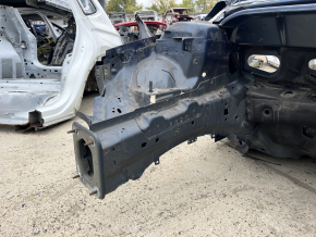 Front right quarter panel for Ford Fusion mk5 17-20 with bracket, on the body, blue, rusty