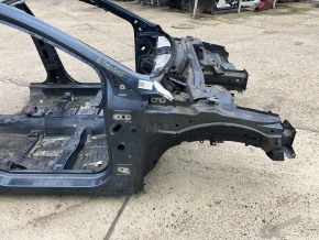 Front right quarter panel for Ford Fusion mk5 17-20 with bracket, on the body, blue, rusty