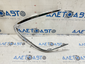 Front bumper grille molding left Toyota Camry v70 21-24 LE\XLE chrome