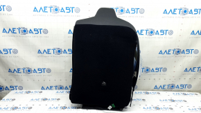 Tesla Model X 22-25 2nd row right seat back upholstery, white leather, dry cleaned, cushion shot