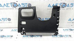 Black knee pad for the Jeep Grand Cherokee WL 21-25 with electric steering wheel adjustment