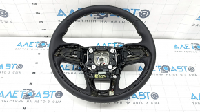 Jeep Grand Cherokee WL 21-25 naked steering wheel, black leather, heated, with rear overlay and signal plate