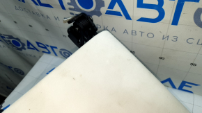 Tesla Model X 22-25 center console armrest, white leather, dry cleanable, plastic inside is worn