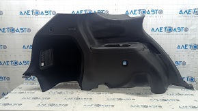 Left arch trim Mazda CX-9 16-16 black, without speaker, scratches, worn