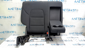 Rear seat backrest, 2nd row, right, Hyundai Tucson 19-21, black cloth, with mechanism, for cleaning, scratches