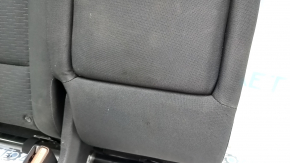 Rear seat backrest, 2nd row, right, Hyundai Tucson 19-21, black cloth, with mechanism, for cleaning, scratches